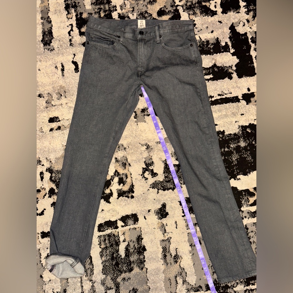 Men's Gray Selvedge Jeans by Hiroshi Kato Japan